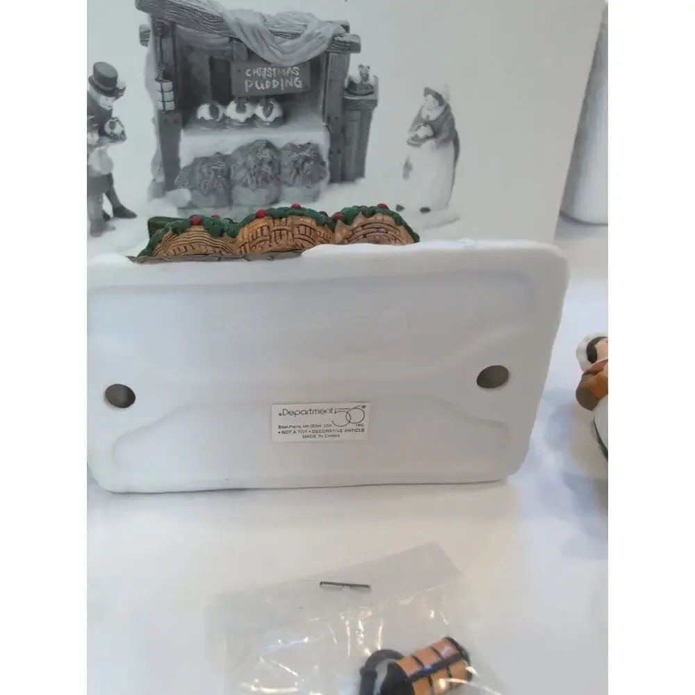 DEPT. 56 Heritage Village CHRISTMAS PUDDING COSTERMONGER Set of‎ 3 #58408